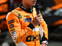 Lando Norris of McLaren F1 Team MCL38, portrait during the Formula 1 Singapore Grand Prix 2024 in Singapore, on September 19 to 22, 2024, on...