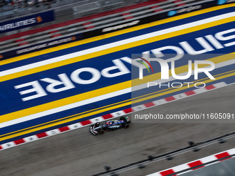 Yuki Tsunoda of Visa Cash App RB F1 Team VCARB 01 is in action during the Formula 1 Singapore Grand Prix 2024 on the Marina Bay Circuit, in...