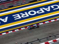 Esteban Ocon of Alpine F1 Team A524 is in action during the Formula 1 Singapore Grand Prix 2024 on the Marina Bay Circuit in Singapore, from...