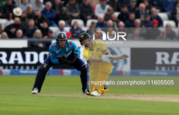 Steven Smith of Australia during the Metro Bank One Day Series match between England and Australia at the Seat Unique Riverside in Chester l...