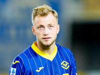 Casper Tendstedt of Hellas Verona looks on during the Serie A Enilive match between Hellas Verona and Torino FC at Stadio Marcantonio Benteg...