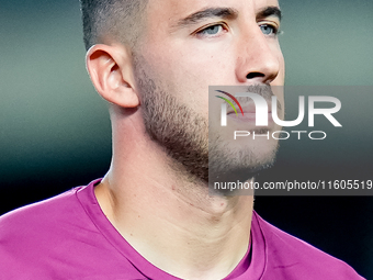 Lorenzo Montipo' of Hellas Verona looks on during the Serie A Enilive match between Hellas Verona and Torino FC at Stadio Marcantonio Benteg...