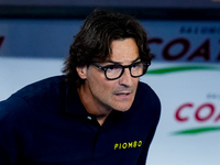 Paolo Vanoli head coach of Torino FC looks on during the Serie A Enilive match between Hellas Verona and Torino FC at Stadio Marcantonio Ben...