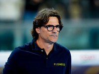 Paolo Vanoli head coach of Torino FC looks on during the Serie A Enilive match between Hellas Verona and Torino FC at Stadio Marcantonio Ben...