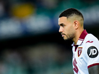 Antonio Sanabria of Torino FC looks on during the Serie A Enilive match between Hellas Verona and Torino FC at Stadio Marcantonio Bentegodi...