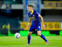 Darko Lazovic of Hellas Verona during the Serie A Enilive match between Hellas Verona and Torino FC at Stadio Marcantonio Bentegodi on Septe...