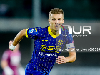 Darko Lazovic of Hellas Verona during the Serie A Enilive match between Hellas Verona and Torino FC at Stadio Marcantonio Bentegodi on Septe...