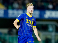 Casper Tendstedt of Hellas Verona during the Serie A Enilive match between Hellas Verona and Torino FC at Stadio Marcantonio Bentegodi on Se...