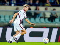 Borna Sosa of Torino FC during the Serie A Enilive match between Hellas Verona and Torino FC at Stadio Marcantonio Bentegodi on September 20...