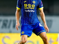 Diego Coppola of Hellas Verona during the Serie A Enilive match between Hellas Verona and Torino FC at Stadio Marcantonio Bentegodi on Septe...