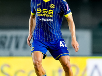 Diego Coppola of Hellas Verona during the Serie A Enilive match between Hellas Verona and Torino FC at Stadio Marcantonio Bentegodi on Septe...