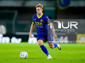 Martin Frese of Hellas Verona during the Serie A Enilive match between Hellas Verona and Torino FC at Stadio Marcantonio Bentegodi on Septem...