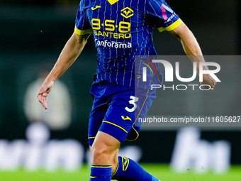 Martin Frese of Hellas Verona during the Serie A Enilive match between Hellas Verona and Torino FC at Stadio Marcantonio Bentegodi on Septem...