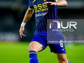 Darko Lazovic of Hellas Verona during the Serie A Enilive match between Hellas Verona and Torino FC at Stadio Marcantonio Bentegodi on Septe...