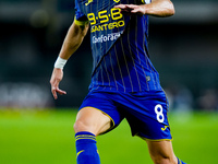 Darko Lazovic of Hellas Verona during the Serie A Enilive match between Hellas Verona and Torino FC at Stadio Marcantonio Bentegodi on Septe...