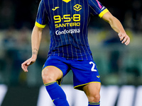 Dani Silva of Hellas Verona during the Serie A Enilive match between Hellas Verona and Torino FC at Stadio Marcantonio Bentegodi on Septembe...