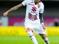 Antonio Sanabria of Torino FC during the Serie A Enilive match between Hellas Verona and Torino FC at Stadio Marcantonio Bentegodi on Septem...