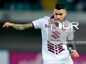 Antonio Sanabria of Torino FC during the Serie A Enilive match between Hellas Verona and Torino FC at Stadio Marcantonio Bentegodi on Septem...