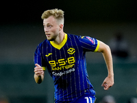 Casper Tendstedt of Hellas Verona during the Serie A Enilive match between Hellas Verona and Torino FC at Stadio Marcantonio Bentegodi on Se...