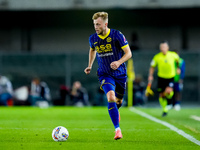 Casper Tendstedt of Hellas Verona during the Serie A Enilive match between Hellas Verona and Torino FC at Stadio Marcantonio Bentegodi on Se...