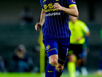 Casper Tendstedt of Hellas Verona during the Serie A Enilive match between Hellas Verona and Torino FC at Stadio Marcantonio Bentegodi on Se...