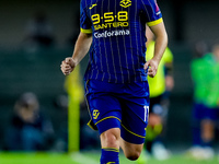 Casper Tendstedt of Hellas Verona during the Serie A Enilive match between Hellas Verona and Torino FC at Stadio Marcantonio Bentegodi on Se...