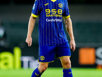 Martin Frese of Hellas Verona during the Serie A Enilive match between Hellas Verona and Torino FC at Stadio Marcantonio Bentegodi on Septem...