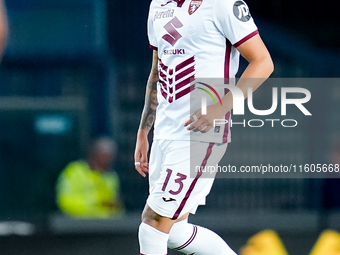 Guillermo Maripan of Torino FC during the Serie A Enilive match between Hellas Verona and Torino FC at Stadio Marcantonio Bentegodi on Septe...