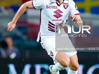 Sebastian Walukiewicz of Torino FC during the Serie A Enilive match between Hellas Verona and Torino FC at Stadio Marcantonio Bentegodi on S...