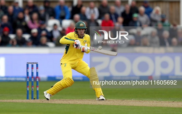 Alex Carey of Australia during the Metro Bank One Day Series match between England and Australia at the Seat Unique Riverside in Chester le...