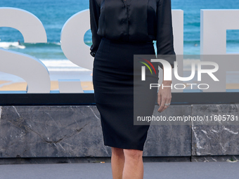 Luisa Raineri attends the photocall of ''Modi, Three Days on the Wing of Madness'' during the 72nd San Sebastian International Film Festival...