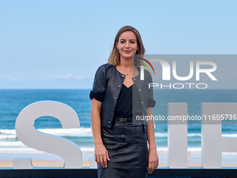 Luisa Raineri attends the photocall of ''Modi, Three Days on the Wing of Madness'' during the 72nd San Sebastian International Film Festival...