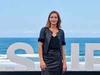 Luisa Raineri attends the photocall of ''Modi, Three Days on the Wing of Madness'' during the 72nd San Sebastian International Film Festival...