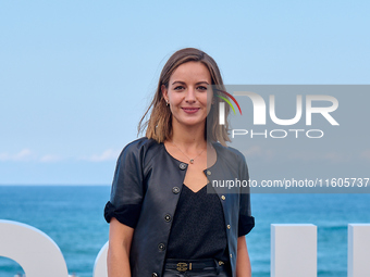 Antonia Desplat attends the photocall of ''Modi, Three Days on the Wing of Madness'' during the 72nd San Sebastian International Film Festiv...