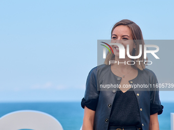 Antonia Desplat attends the photocall of ''Modi, Three Days on the Wing of Madness'' during the 72nd San Sebastian International Film Festiv...