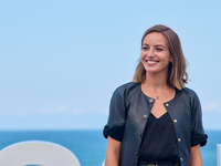 Antonia Desplat attends the photocall of ''Modi, Three Days on the Wing of Madness'' during the 72nd San Sebastian International Film Festiv...