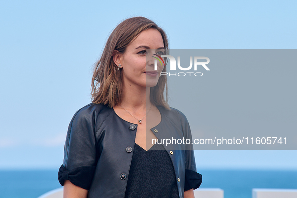 Antonia Desplat attends the photocall of ''Modi, Three Days on the Wing of Madness'' during the 72nd San Sebastian International Film Festiv...