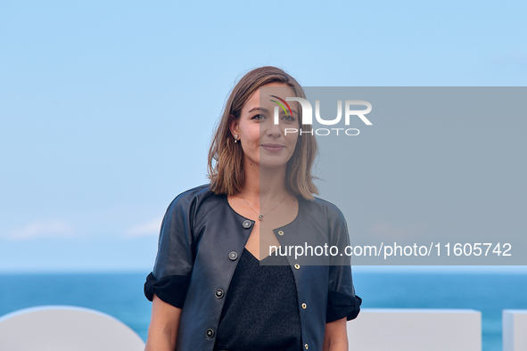 Antonia Desplat attends the photocall of ''Modi, Three Days on the Wing of Madness'' during the 72nd San Sebastian International Film Festiv...