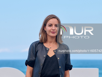 Antonia Desplat attends the photocall of ''Modi, Three Days on the Wing of Madness'' during the 72nd San Sebastian International Film Festiv...