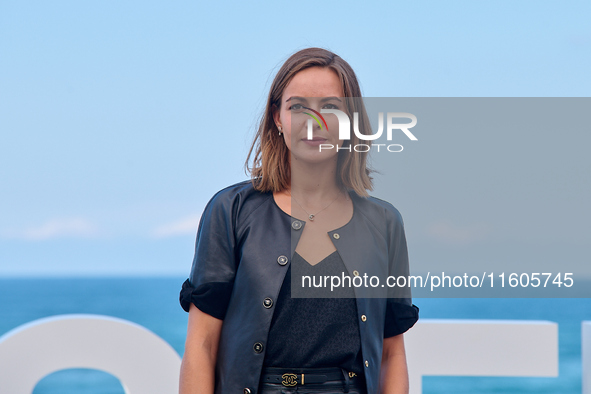 Antonia Desplat attends the photocall of ''Modi, Three Days on the Wing of Madness'' during the 72nd San Sebastian International Film Festiv...