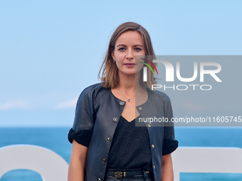 Antonia Desplat attends the photocall of ''Modi, Three Days on the Wing of Madness'' during the 72nd San Sebastian International Film Festiv...