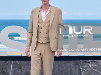 Bruno Gouery attends the Photocall of ''Modi, Three Days on the Wing of Madness'' during the 72nd San Sebastian International Film Festival...