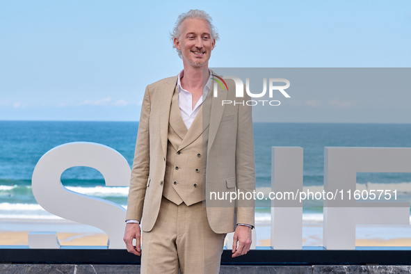 Bruno Gouery attends the Photocall of ''Modi, Three Days on the Wing of Madness'' during the 72nd San Sebastian International Film Festival...