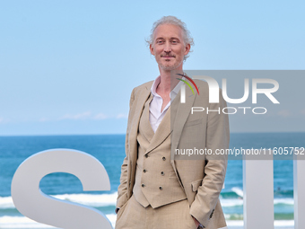 Bruno Gouery attends the Photocall of ''Modi, Three Days on the Wing of Madness'' during the 72nd San Sebastian International Film Festival...