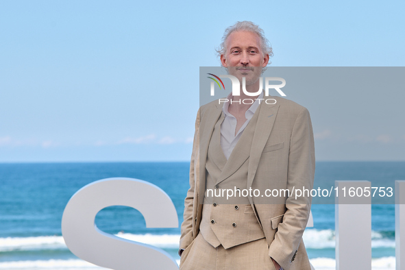 Bruno Gouery attends the Photocall of ''Modi, Three Days on the Wing of Madness'' during the 72nd San Sebastian International Film Festival...