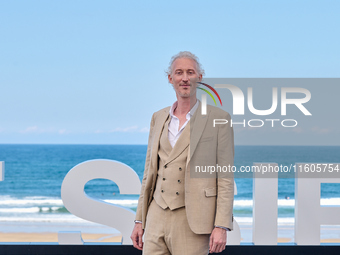 Bruno Gouery attends the Photocall of ''Modi, Three Days on the Wing of Madness'' during the 72nd San Sebastian International Film Festival...