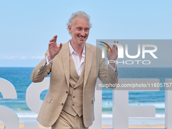 Bruno Gouery attends the Photocall of ''Modi, Three Days on the Wing of Madness'' during the 72nd San Sebastian International Film Festival...