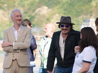 Johnny Depp attends the photocall of ''Modi, Three Days on the Wing of Madness'' during the 72nd San Sebastian International Film Festival i...