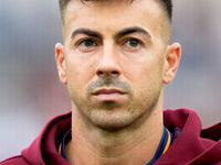 Stephan El Shaarawy of AS Roma looks on during the Serie A Enilive match between AS Roma and Udinese Calcio at Stadio Olimpico on September...