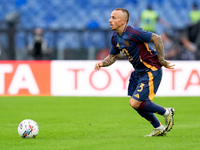 Angelino of AS Roma during the Serie A Enilive match between AS Roma and Udinese Calcio at Stadio Olimpico on September 22, 2024 in Rome, It...